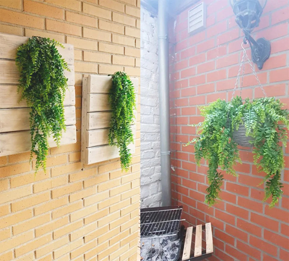 VIDES de plantas artificiales para colgar en la pared