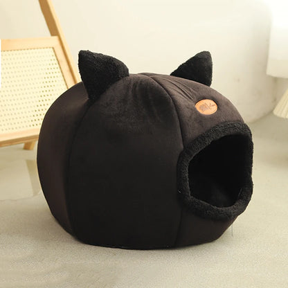 Cama cómoda para dormir profundamente en invierno para Gato,