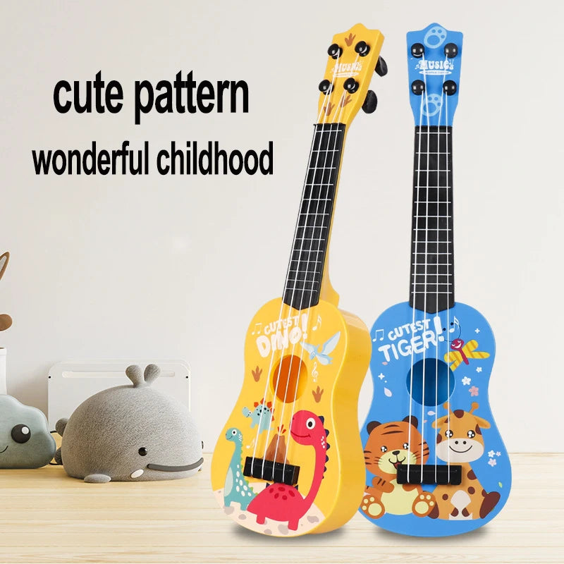 Ukelele de 4 cuerdas para niños, guitarra pequeña