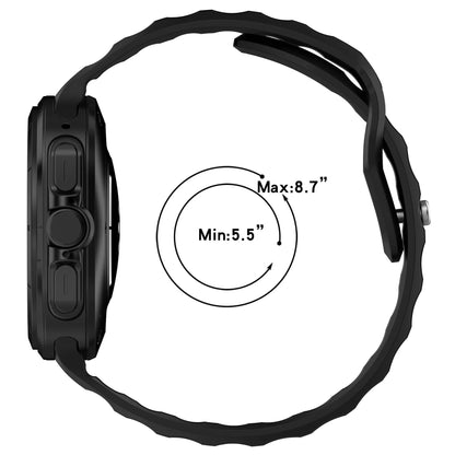 Correa de silicona deportiva para Samsung Galaxy Watch 7, pulsera Ultra de 47mm, accesorios para Samsung Galaxy Watch Ultra de 47mm