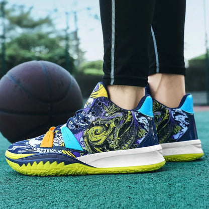 Dragon Totem-zapatillas de baloncesto ligeras para hombre y mujer