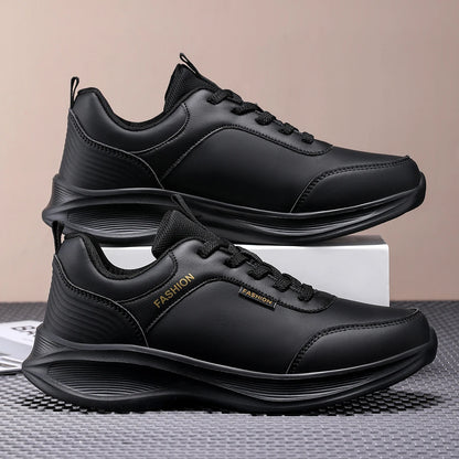 Zapatillas de deporte informales transpirables para hombre, zapatos planos ligeros a la moda, calzado deportivo para caminar.