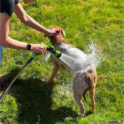 Boquilla pulverizadora de alta presión, pistola de ducha para perros, 3 modos ajustables.