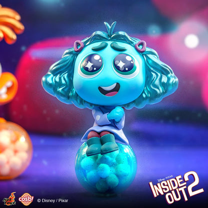 Disney-figuras de Pixar Inside Out 2 para niños, Mini muñeca coleccionable de la película, de la alegría, la ansiedad, el asco, Cosbi