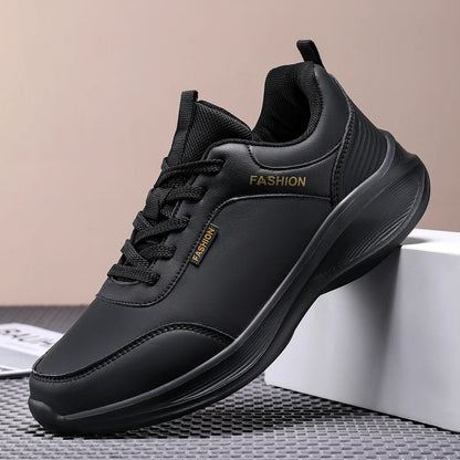 Zapatillas de deporte informales transpirables para hombre, zapatos planos ligeros a la moda, calzado deportivo para caminar.