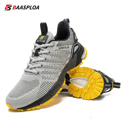 Baasploa-Zapatillas de correr ligeras para hombre, zapatillas antideslizantes