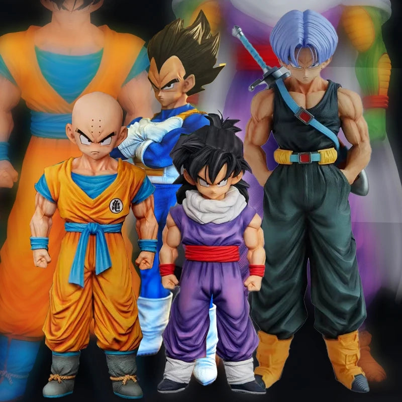 Figuras de acción de Dragon Ball GK, Gohan, krillin, Vegeta, Trunks, Z Warrior, modelo de colección de PVC, juguetes, regalos, 24cm