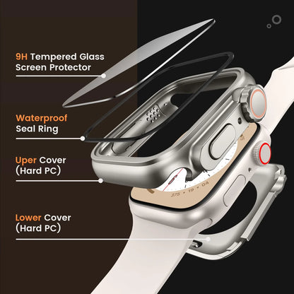 Película protectora para Apple Watch, protectores de pantalla curvos para iwatch series 8, 7, SE, 9, Ultra 10, 42/46mm, 44mm, 45mm, 40mm, 41mm, 49mm, 42 MM, 38mm