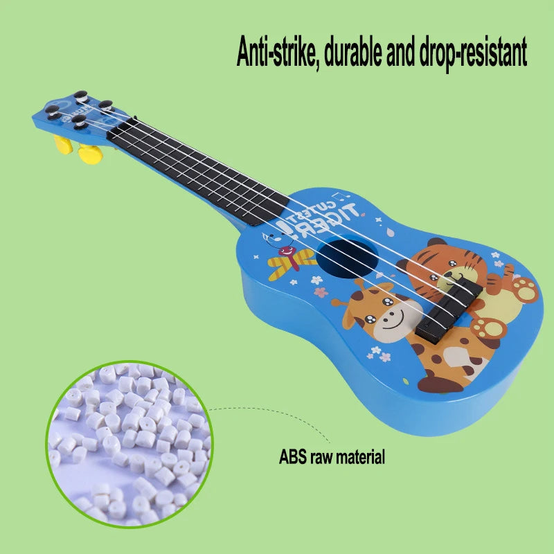 Ukelele de 4 cuerdas para niños, guitarra pequeña