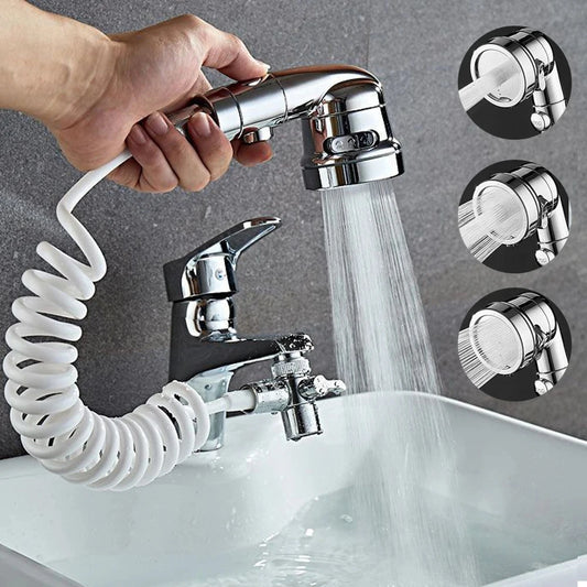 Extensor de grifo de ducha externo, adaptador de grifo de baño