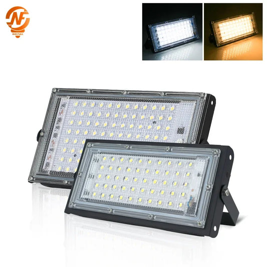 Reflector de luz LED para exteriores, 50W, 100W