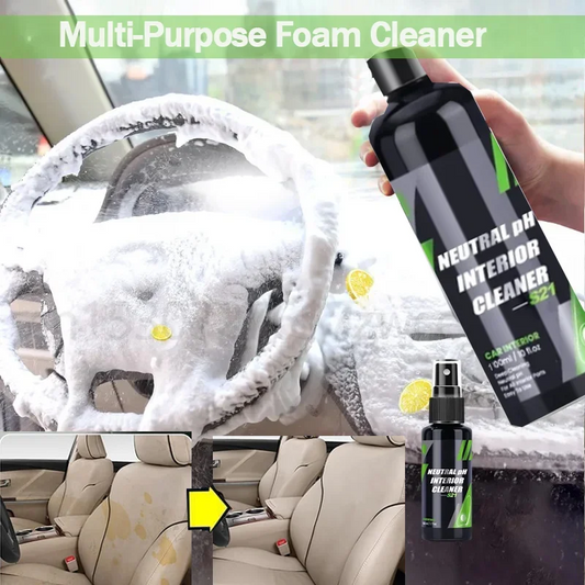 Limpiador de espuma multiusos para Interior de coche, removedor de óxido, limpieza de asiento de coche, accesorios interiores de coche.