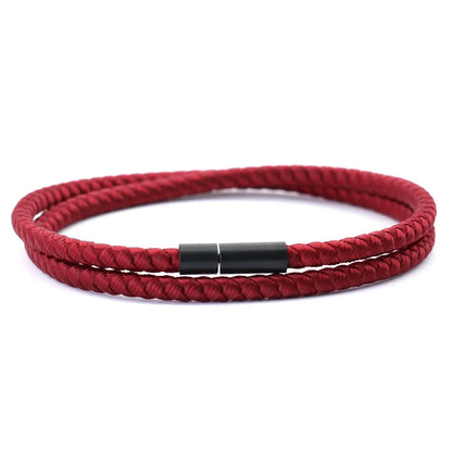 Pulsera de cuerda de quilla de estilo Simple para hombre, brazalete cruzado, pulsera náutica, regalos para él