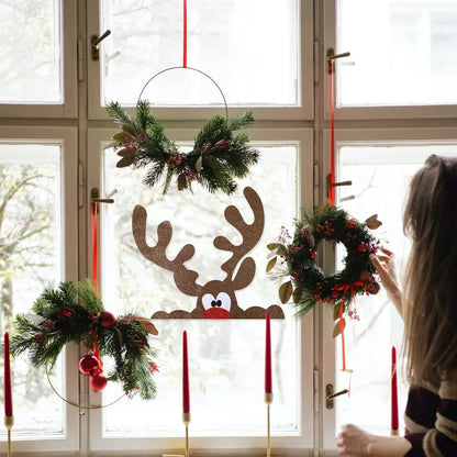 Pegatinas navideñas para puerta y ventana