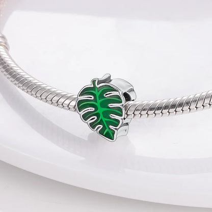 Colgante de plata de ley 925 para mujer, dije con forma de árbol, Cactus, aguacate